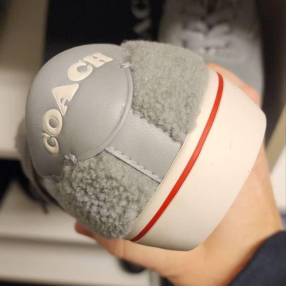 Coach Citysole Fleece Skater Style Sneakers Sz 7 Women's - Picture 7 of 15